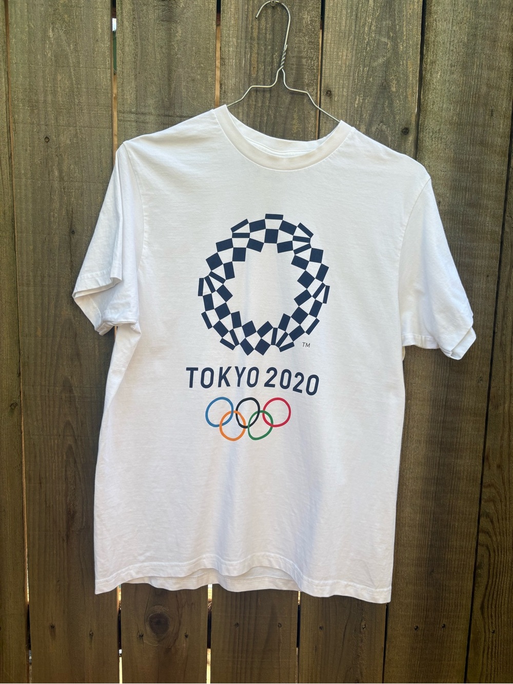 Tokyo 2020 Olympic Logo White Graphic Tee